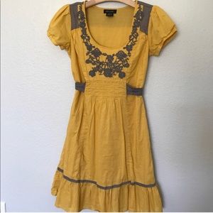Adorable Boho Dress with Embroidery 🌼
